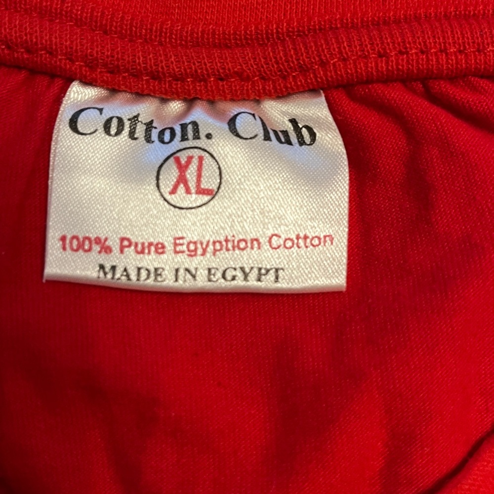 NWOT Red Sea Egypt Camel Tee Shirt Size XL Red - Picture 3 of 3
